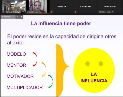 WEBINAR: “LIDERAZGO DE INFLUENCIA ANTE LA NUEVA REALIDAD”