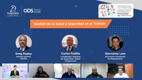 CINTAS DE HONDURAS COMPARTE EXPERIENCIA EN SALUD Y SEGURIDAD EN EL TRABAJO