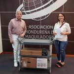 AHM ENTREGA DONACIÓN A UNIDAD DE RIESGOS PROFESIONALES DEL IHSS