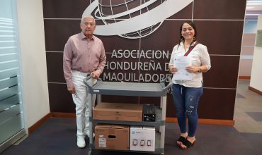 AHM ENTREGA DONACIÓN A UNIDAD DE RIESGOS PROFESIONALES DEL IHSS