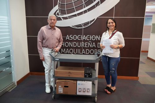 AHM ENTREGA DONACIÓN A UNIDAD DE RIESGOS PROFESIONALES DEL IHSS