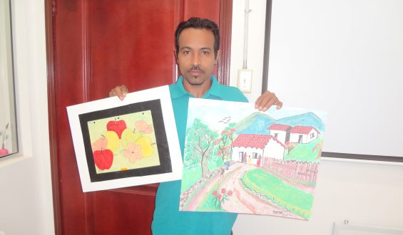 Yovani Jiménez “Pintar es mi pasión”