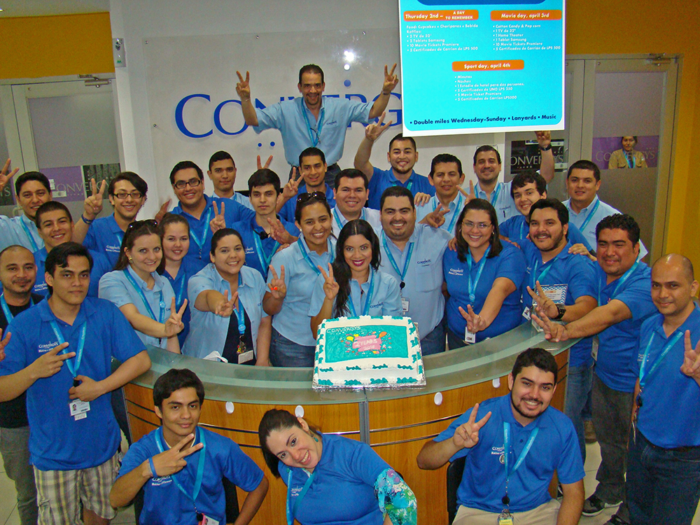 Convergys celebra 2 años en Honduras