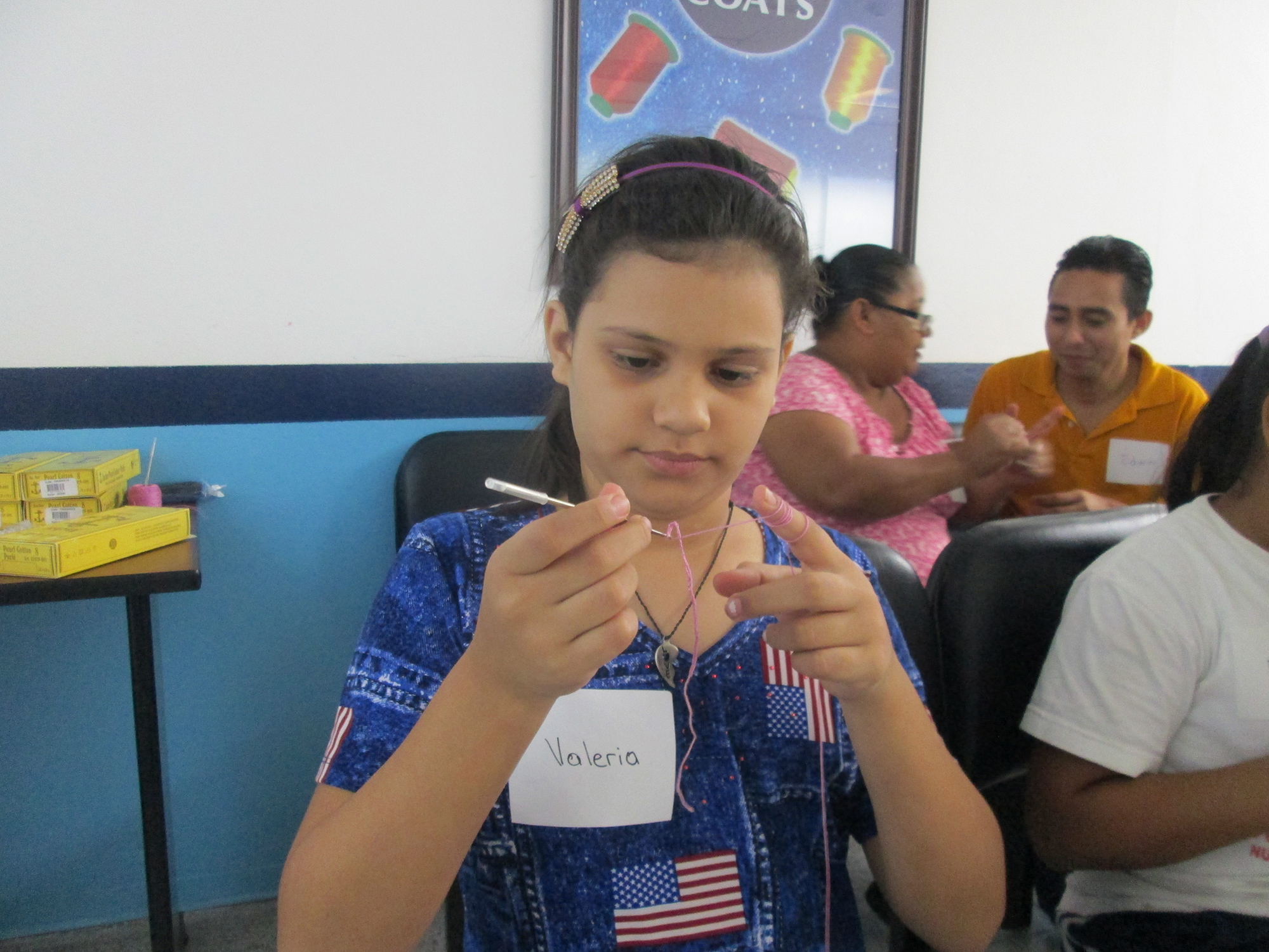 Innovador Proyecto Crochet en Coats Honduras