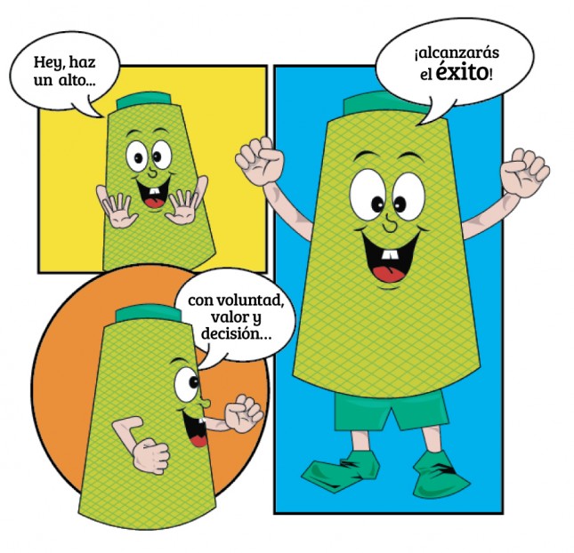 Caricatura: Alcanza el éxito…