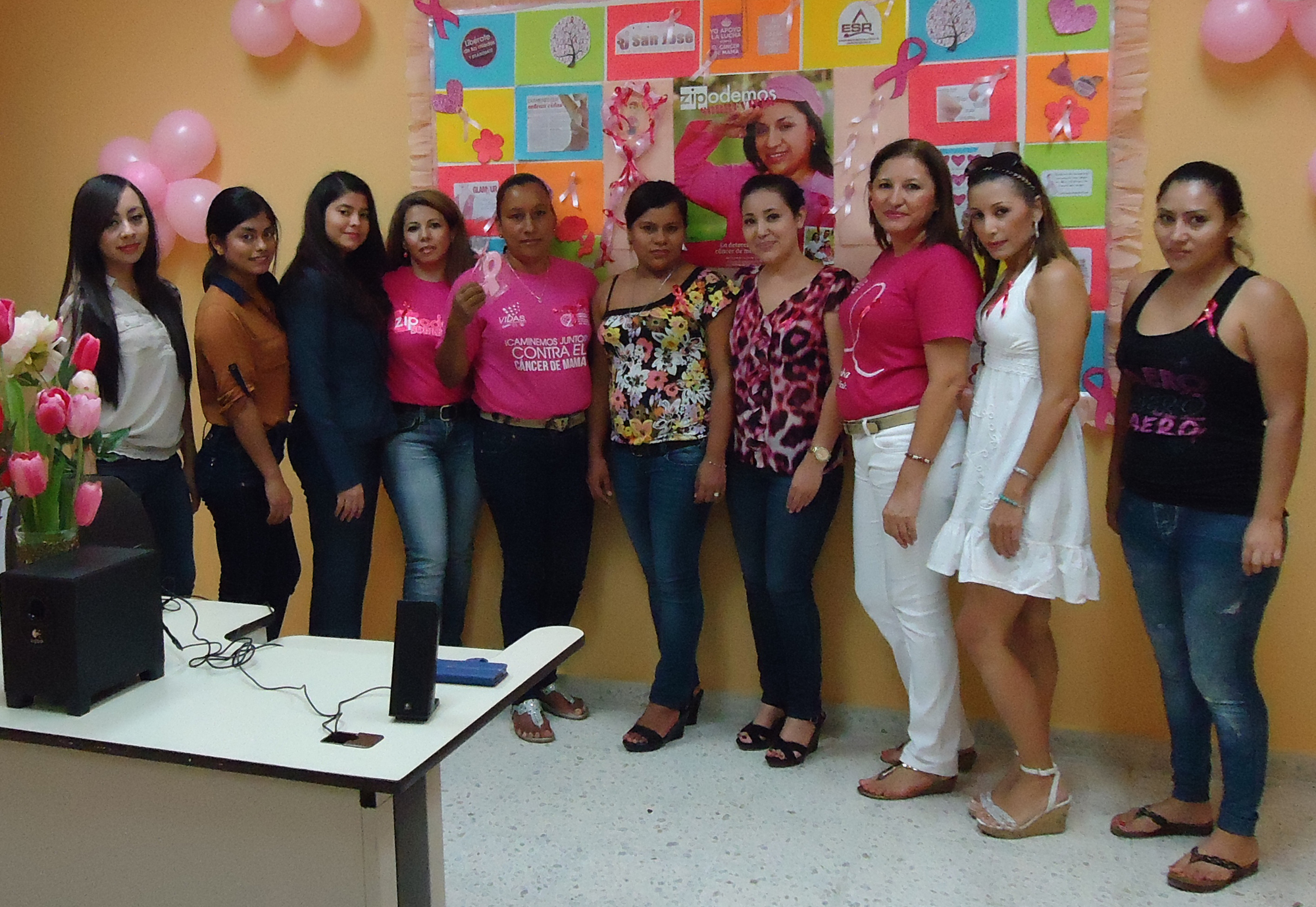 Zip San José hace conciencia sobre la prevención del cáncer de mama