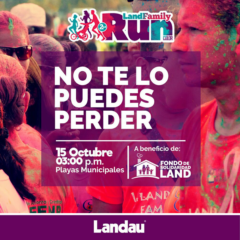 Land Apparel invita a su Land Family Run