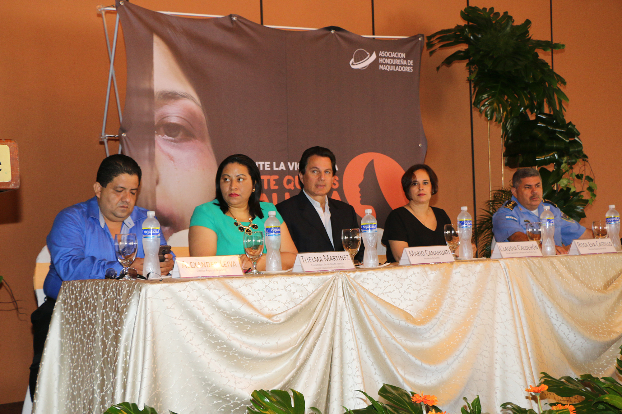 Asociación Hondureña de Maquiladores lanza campaña “Ante la violencia no te quedes callada. ¡Denuncia!”