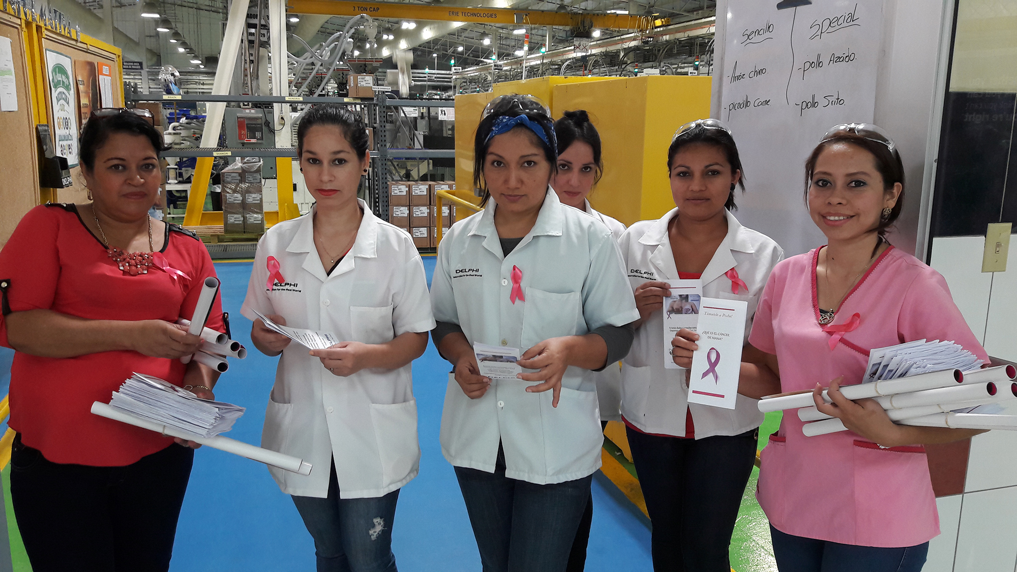 Delphi Automotive Systems Honduras se une a lucha contra cáncer de mama