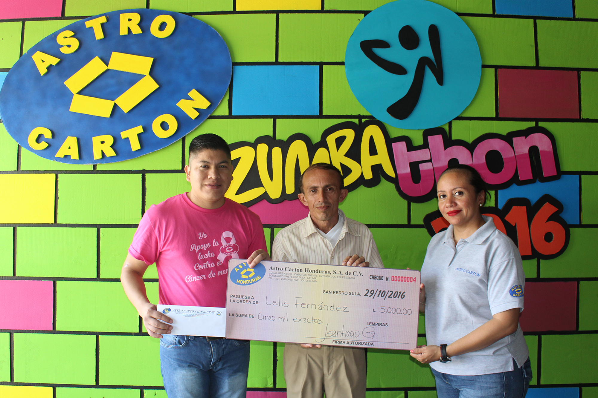 ¡Zumbathon con causa! en Astro Cartón