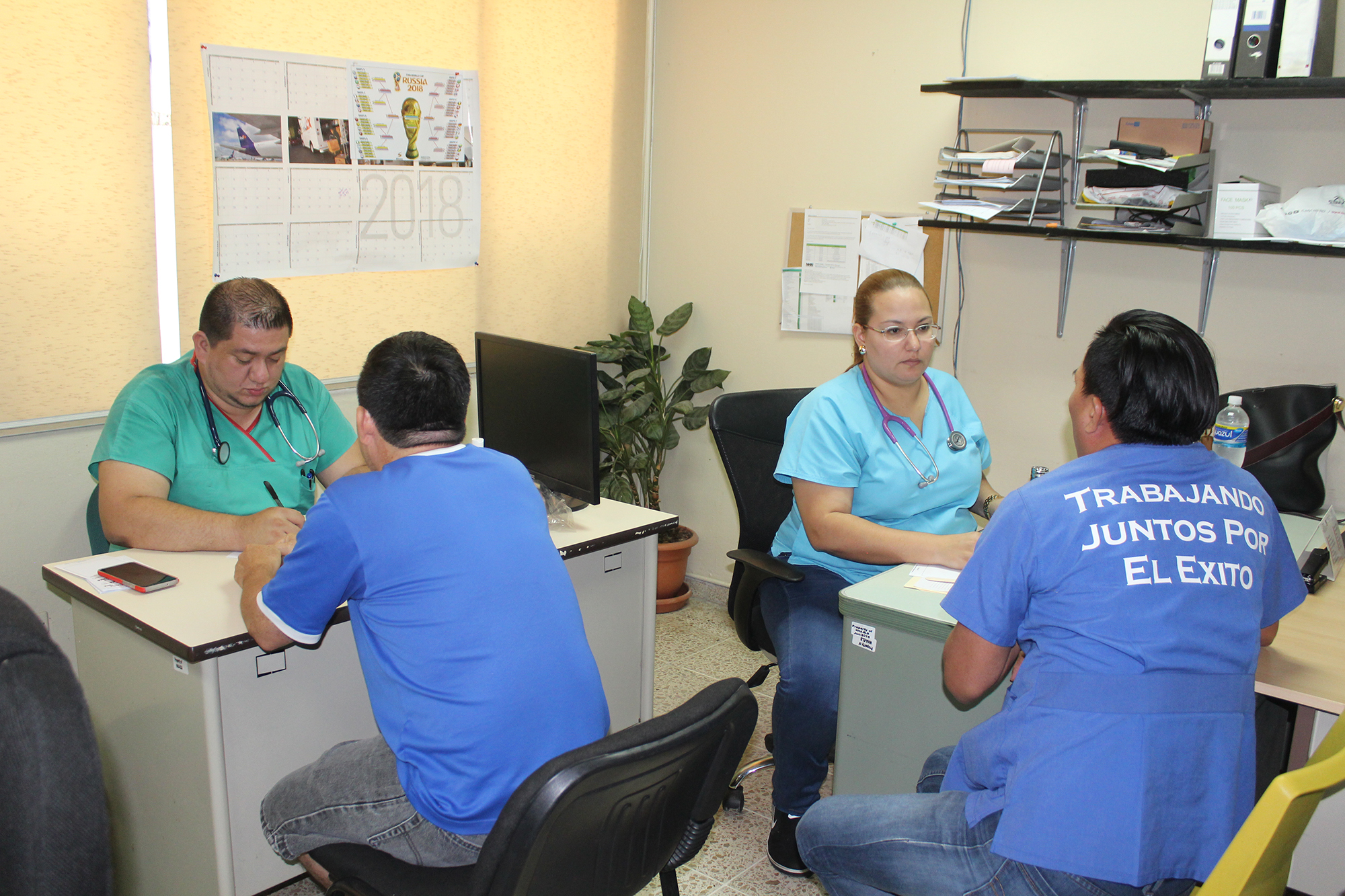 EL BARÓN REALIZA PRIMERA FERIA DE LA SALUD PARA SUS COLABORADORES