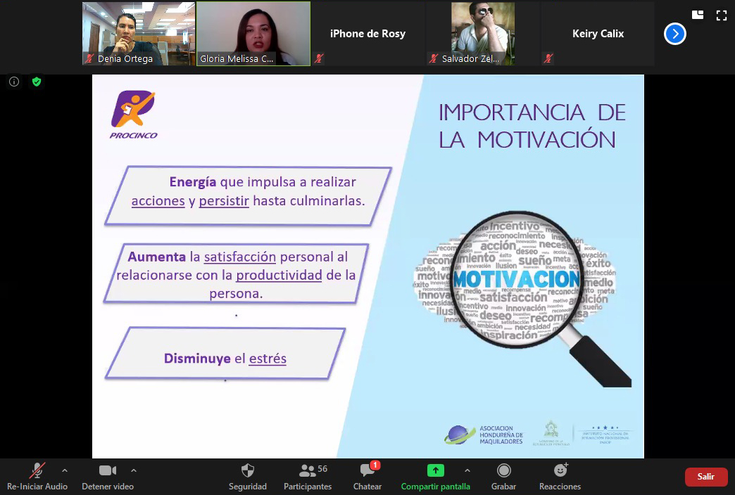 WEBINAR: “LAS 4 C DE LA MOTIVACIÓN Y EL ROL DEL LÍDER”