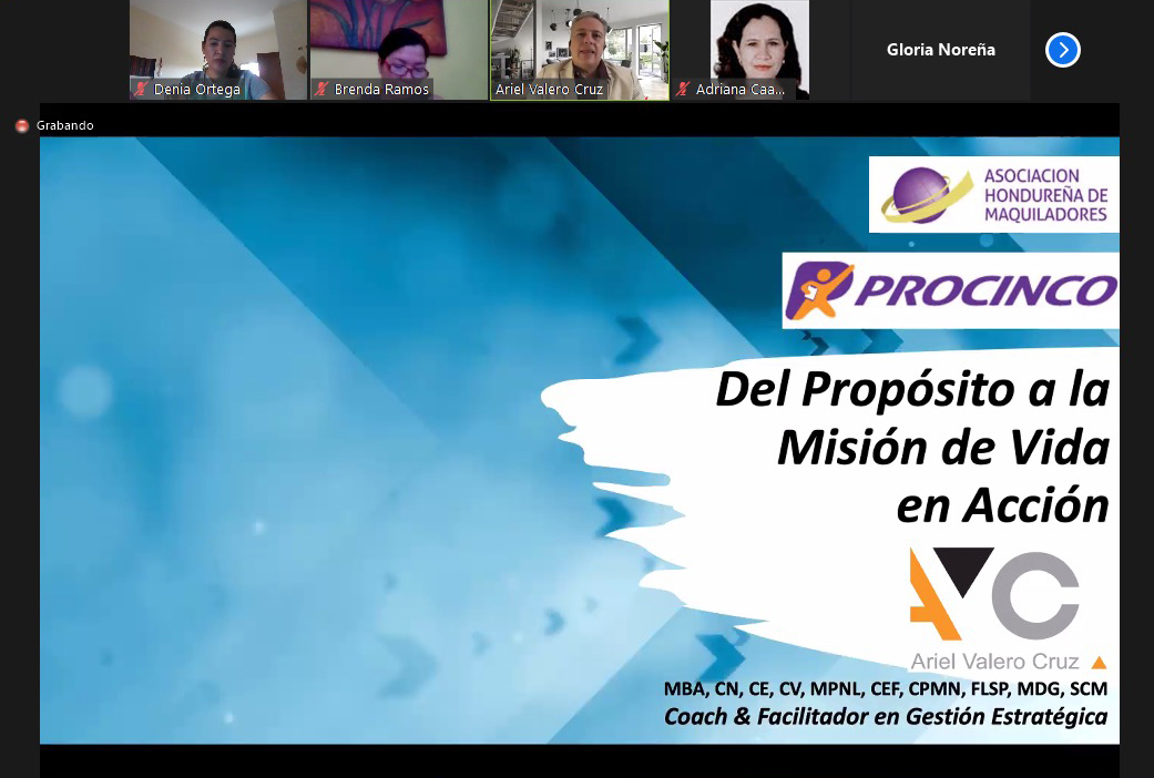 WEBINAR: “DEL PROPÓSITO A LA MISIÓN DE VIDA EN ACCIÓN”