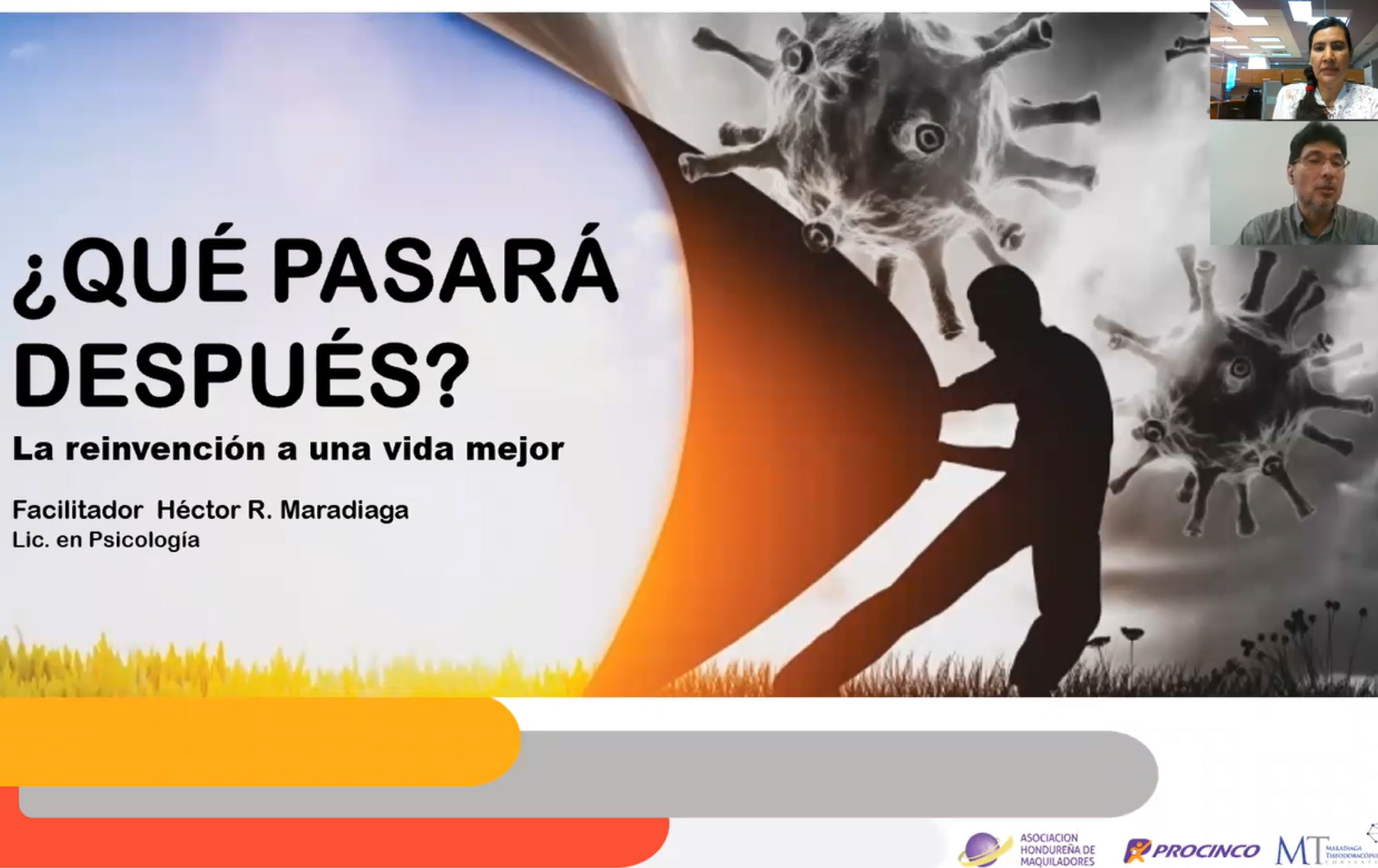 WEBINAR: “¿QUÉ PASARÁ DESPUÉS? LA REINVENCIÓN A UNA VIDA MEJOR”