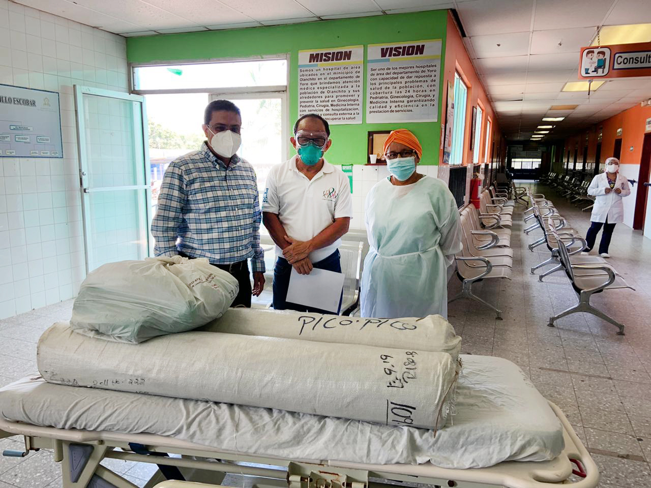 FRUIT OF THE LOOM REALIZA DONACIÓN AL HOSPITAL “DR. ANÍBAL MURILLO” DE OLANCHITO