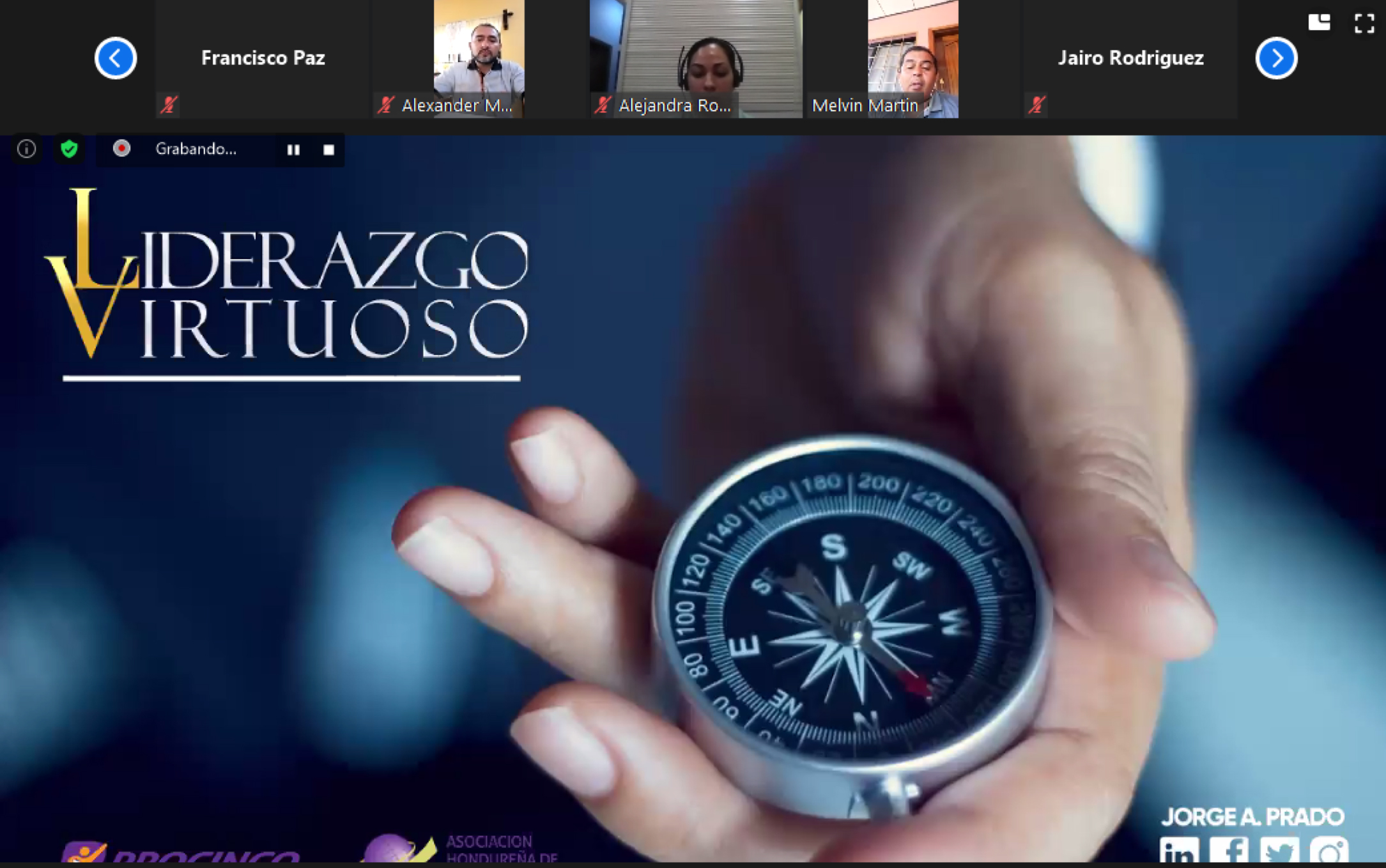 WEBINAR: “LIDERAZGO VIRTUOSO, SUPERANDO LA ADVERSIDAD A TRAVÉS DE LA VIRTUD”