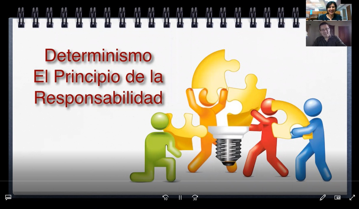 “DETERMINISMO: EL PRINCIPIO DE LA RESPONSABILIDAD”