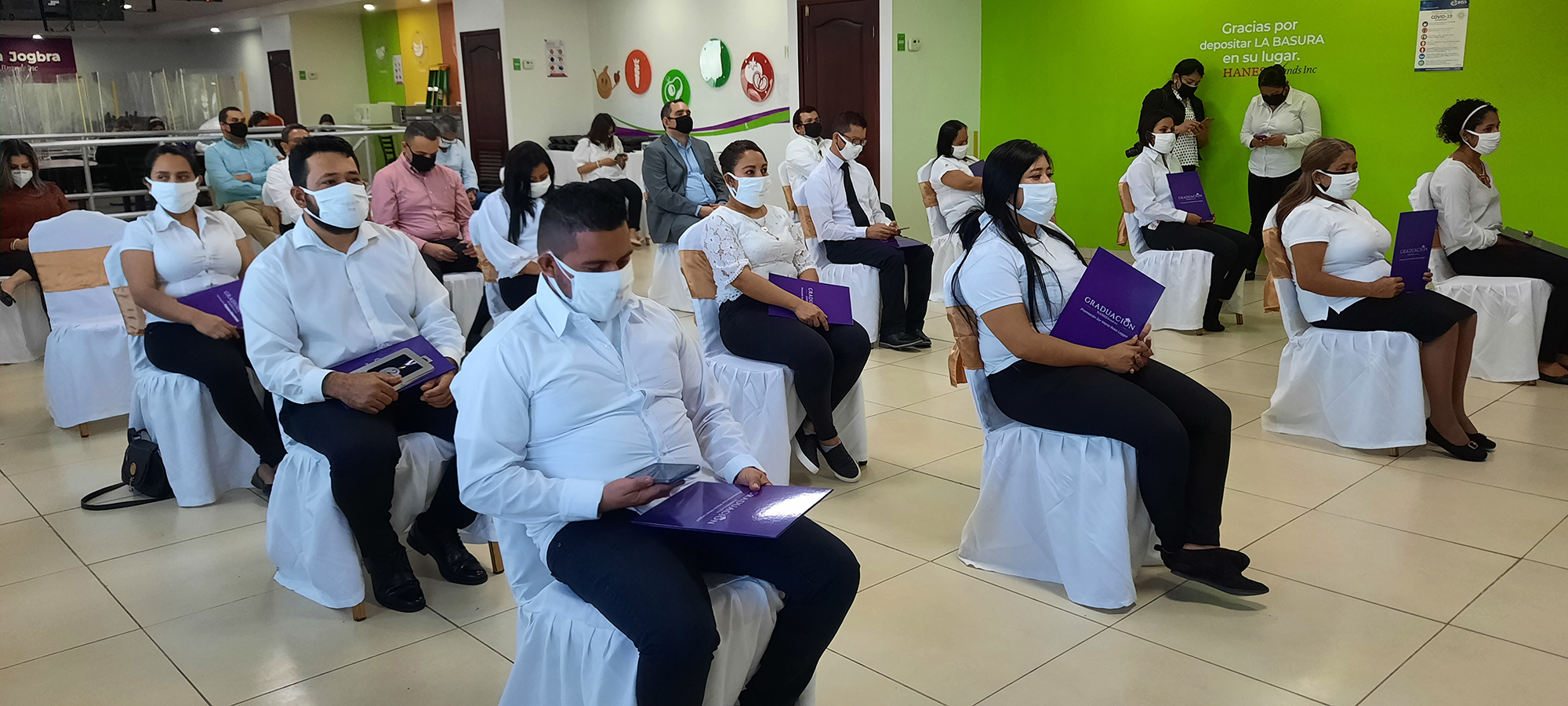 INSTITUTO HANESBRANDS REALIZA SU PRIMERA GRADUACIÓN VIRTUAL DE BACHILLERES