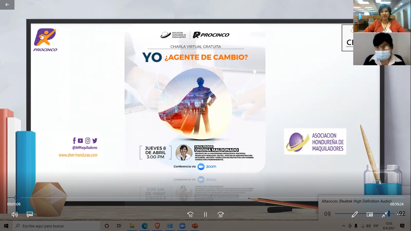 WEBINAR: YO, ¿AGENTE DE CAMBIO?