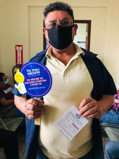 MÁS DEL 80% DE EMPLEADOS DE HANES EN HONDURAS INICIARON SU PROCESO DE INMUNIZACIÓN CONTRA COVID-19