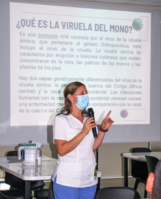 COFICAB BRINDA CHARLA PREVENTIVA ACERCA DE VIRUELA DEL MONO