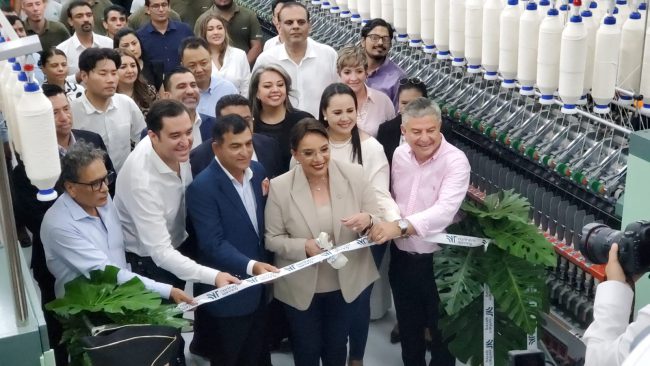 CON LA PRESENCIA DE LA PRESIDENTA XIOMARA CASTRO, GK GLOBAL INAUGURA SU NUEVA PLANTA TEXTIL NORTHERN SPINNING