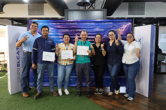 COLABORADORES DE GRUPO ELCATEX EN CONSTANTE ACTIVIDAD