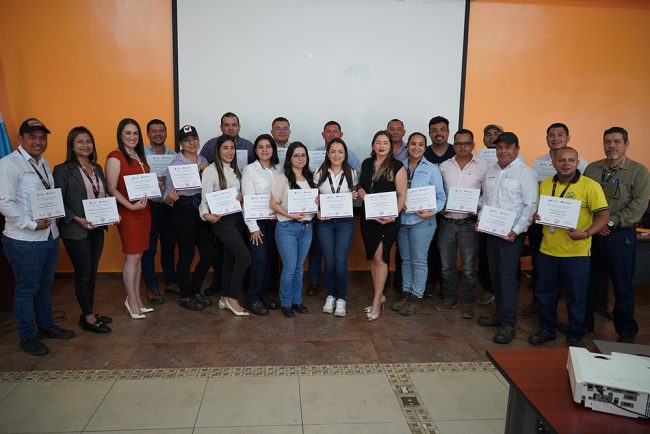 AHM CERTIFICA EN SEGURIDAD Y SALUD OCUPACIONAL A PERSONAL TÉCNICO DE CENTRAL HIDROELÉCTRICA FRANCISCO MORAZÁN