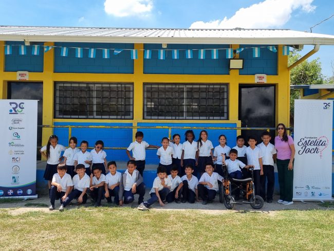 TECNO SUPPLIER Y FUNDACIÓN ESTELITA JOCH CONTRIBUYEN AL FORTALECIMIENTO DE LA INFRAESTRUCTURA ESCOLAR EN CHOLOMA