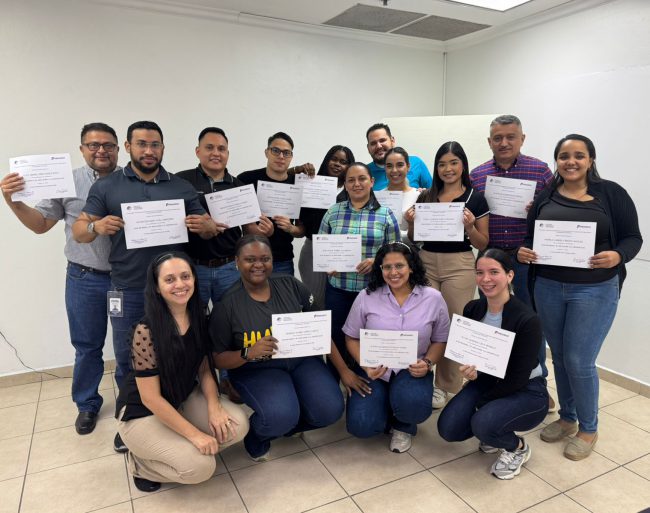 PERSONAL DE CINTAS DE HONDURAS SE CAPACITA EN METODOLOGÍA SIX SIGMA