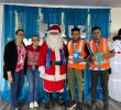 VISITA DE SANTA Y RIFAS NAVIDEÑAS EN HONDURAS KITTING